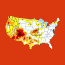 U.S. Drought Monitor logo