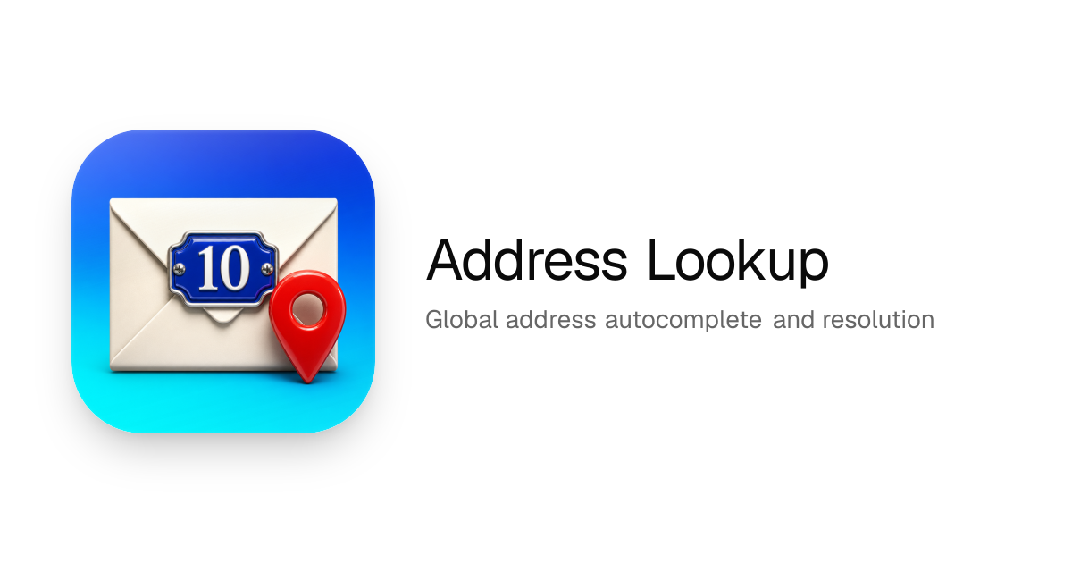 Address Lookup — ToolRouter