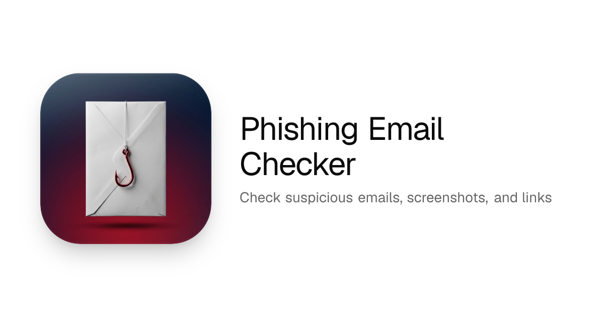 Phishing Email Checker — ToolRouter